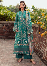 Zync By Florent Luxury Embroidered Lawn 3 Piece Unstitched Suit FL26ZEO D-FZF-3A