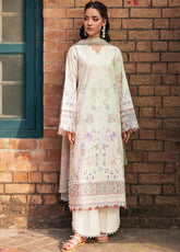 Zync By Florent Luxury Embroidered Lawn 3 Piece Unstitched Suit FL26ZEO D-FZF-5A