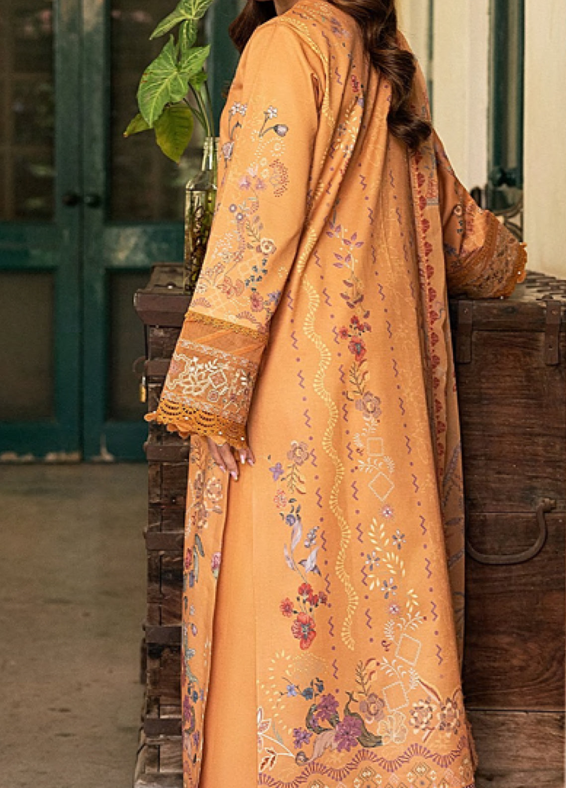 Zync By Florent Luxury Embroidered Lawn 3 Piece Unstitched Suit FL26ZEO D-FZF-6B Zync By Florent Luxury Embroidered Lawn 3 Piece Unstitched Suit FL26ZEO D-FZF-6B