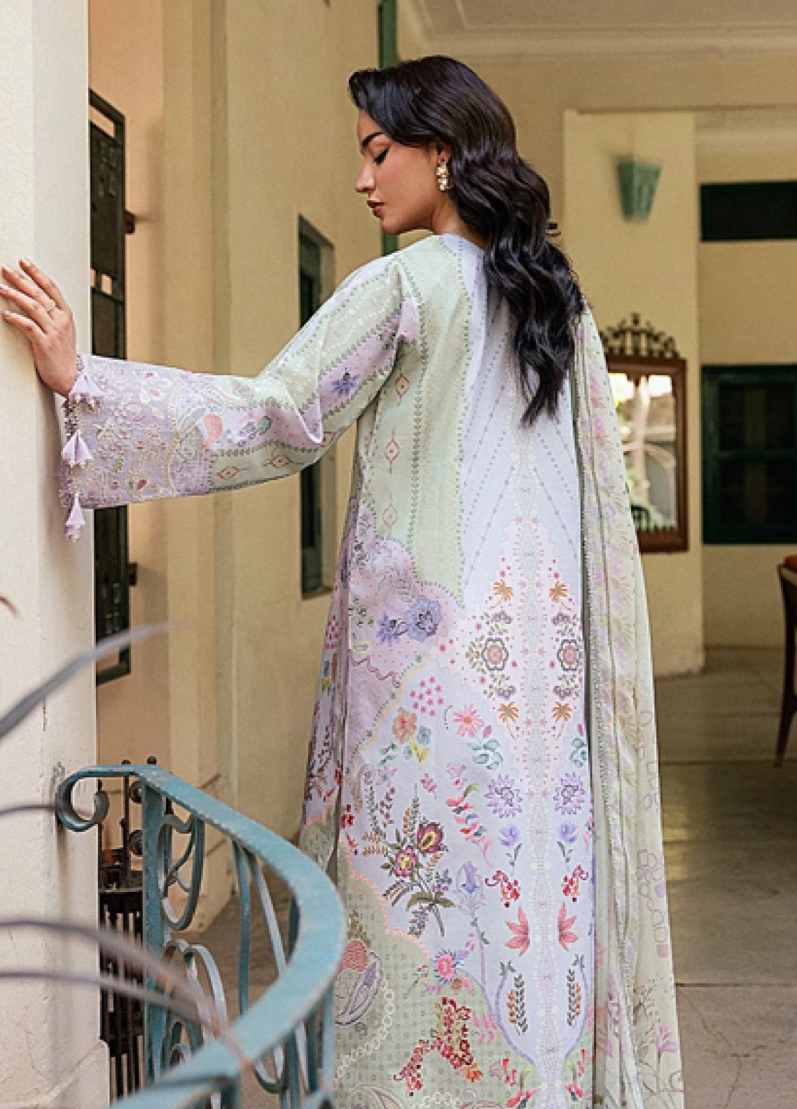 Zync By Florent Luxury Embroidered Lawn 3 Piece Unstitched Suit FL26ZEO D-FZF-7A Zync By Florent Luxury Embroidered Lawn 3 Piece Unstitched Suit FL26ZEO D-FZF-7A