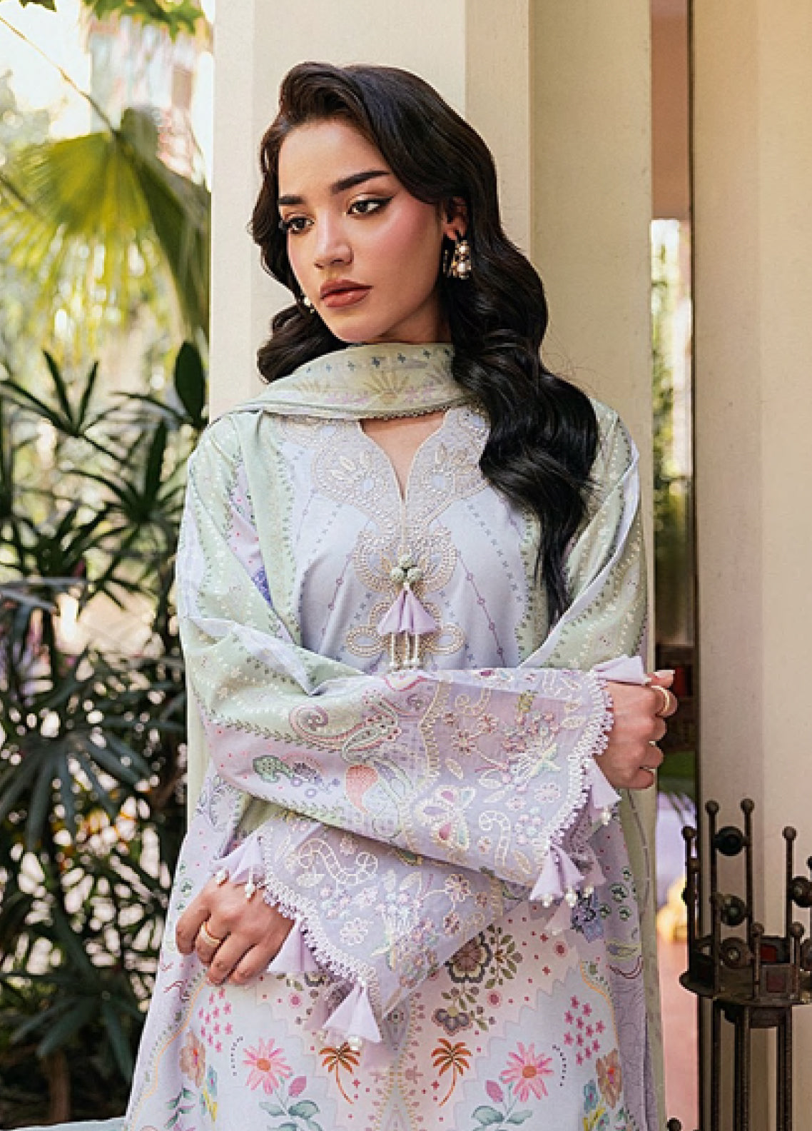 Zync By Florent Luxury Embroidered Lawn 3 Piece Unstitched Suit FL26ZEO D-FZF-7A Zync By Florent Luxury Embroidered Lawn 3 Piece Unstitched Suit FL26ZEO D-FZF-7A