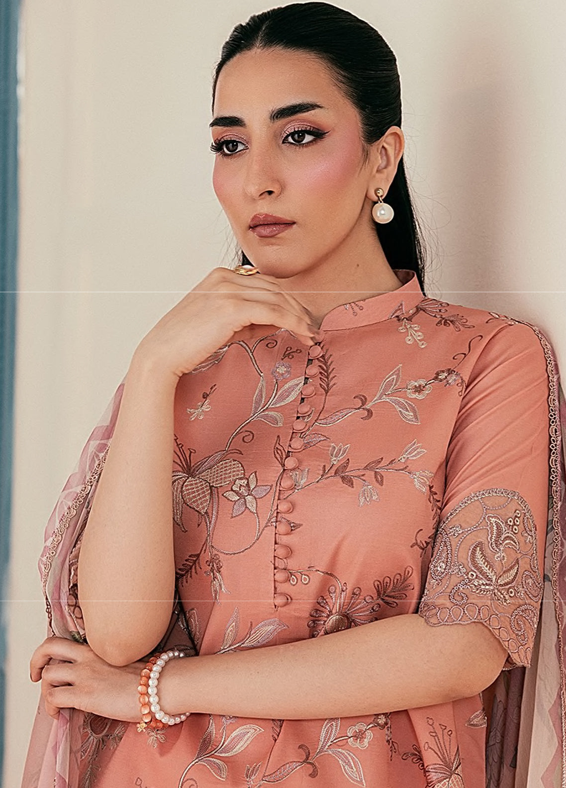 Zync By Florent Luxury Embroidered Lawn 3 Piece Unstitched Suit FL26ZLLV2 D-FZL-2A Zync By Florent Luxury Embroidered Lawn 3 Piece Unstitched Suit FL26ZLLV2 D-FZL-2A