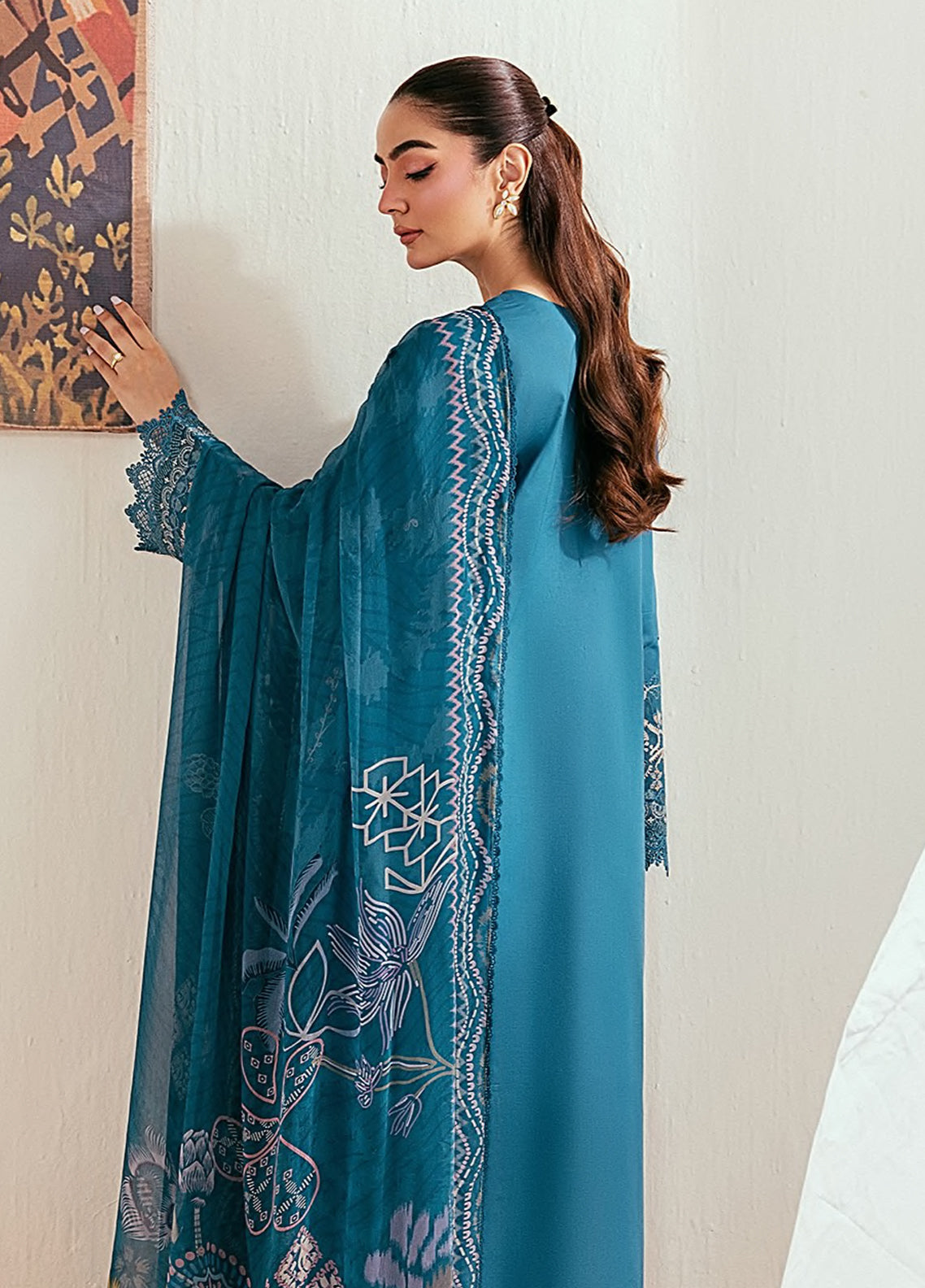 Zync By Florent Luxury Embroidered Lawn 3 Piece Unstitched Suit FL26ZLLV2 D-FZL-4A Zync By Florent Luxury Embroidered Lawn 3 Piece Unstitched Suit FL26ZLLV2 D-FZL-4A