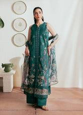 Zync By Florent Luxury Embroidered Lawn 3 Piece Unstitched Suit FL26ZLLV2 D-FZL-5A