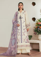 Zync By Florent Luxury Embroidered Lawn 3 Piece Unstitched Suit FL26ZLLV2 D-FZL-5B