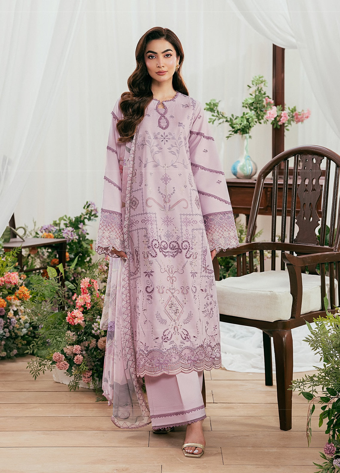 Zync By Florent Luxury Embroidered Lawn 3 Piece Unstitched Suit FL26ZLLV2 D-FZL-7B Zync By Florent Luxury Embroidered Lawn 3 Piece Unstitched Suit FL26ZLLV2 D-FZL-7B