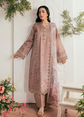 Zync By Florent Luxury Embroidered Lawn 3 Piece Unstitched Suit FL26ZLLV2 D-FZL-8B
