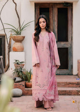 Zync By Florent Luxury Embroidered Lawn 3 Piece Unstitched Suit FL26ZLLV3 D-FZF-6A