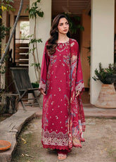 Zync By Florent Luxury Embroidered Lawn 3 Piece Unstitched Suit FL26ZLLV3 D-FZF-7A
