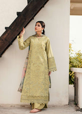Zync By Florent Luxury Embroidered Lawn 3 Piece Unstitched Suit FL26ZLLV3 D-FZF-8A