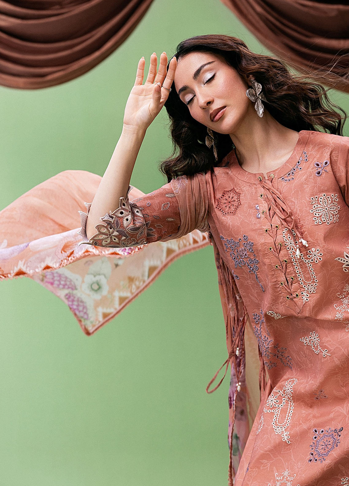 Zync By Florent Printkari Embroidered Lawn 3 Piece Unstitched Suit FL26ZP D-FPK-1B Zync By Florent Printkari Embroidered Lawn 3 Piece Unstitched Suit FL26ZP D-FPK-1B