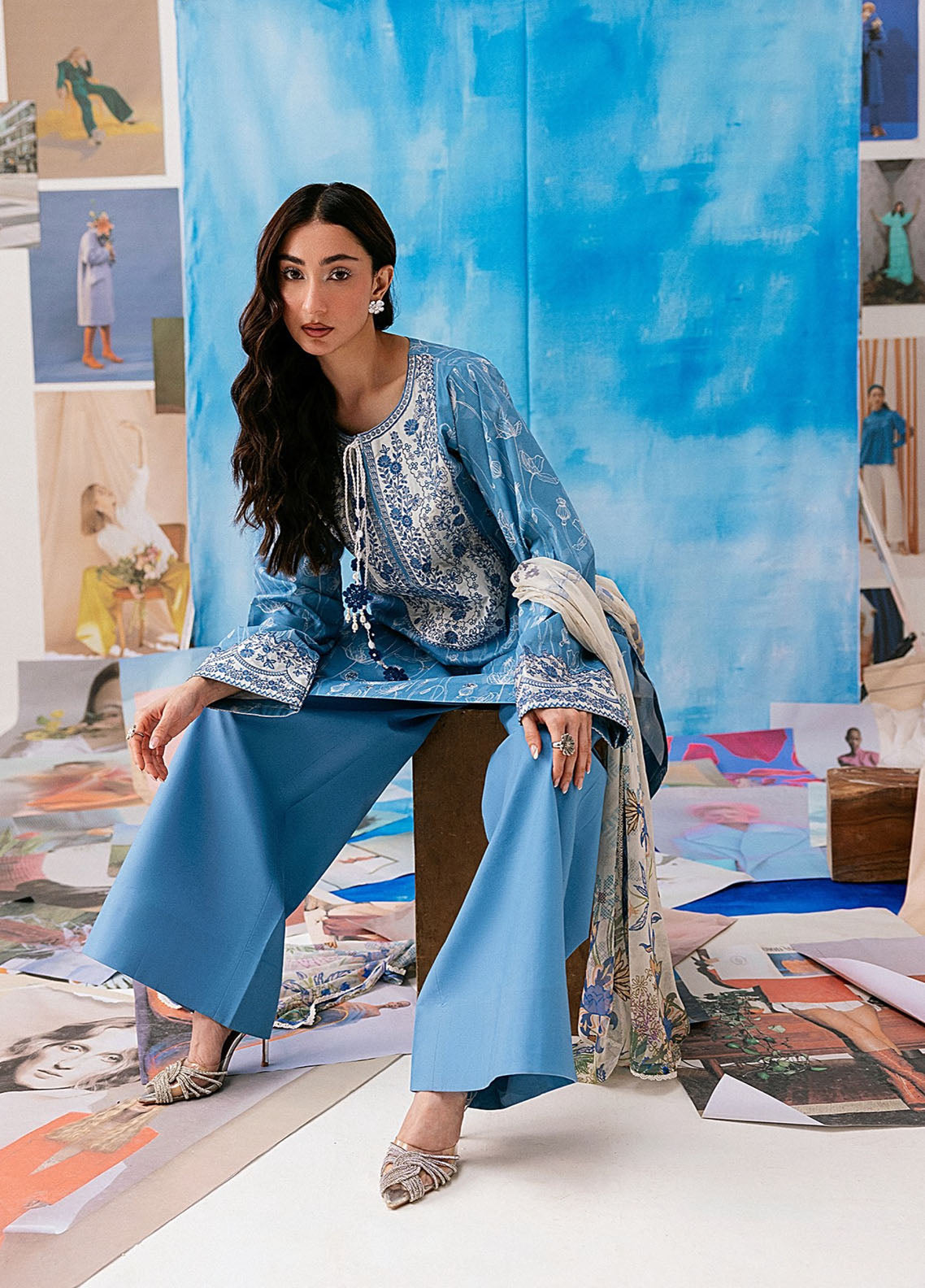 Zync By Florent Printkari Embroidered Lawn 3 Piece Unstitched Suit FL26ZP D-FPK-2B Zync By Florent Printkari Embroidered Lawn 3 Piece Unstitched Suit FL26ZP D-FPK-2B