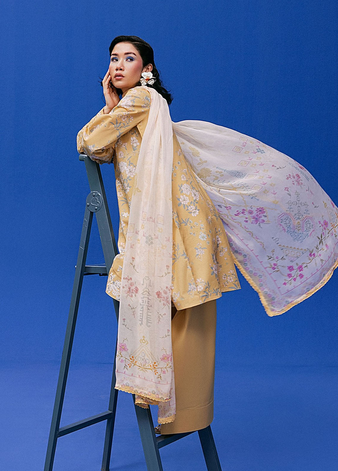 Zync By Florent Printkari Embroidered Lawn 3 Piece Unstitched Suit FL26ZP D-FPK-4A Zync By Florent Printkari Embroidered Lawn 3 Piece Unstitched Suit FL26ZP D-FPK-4A