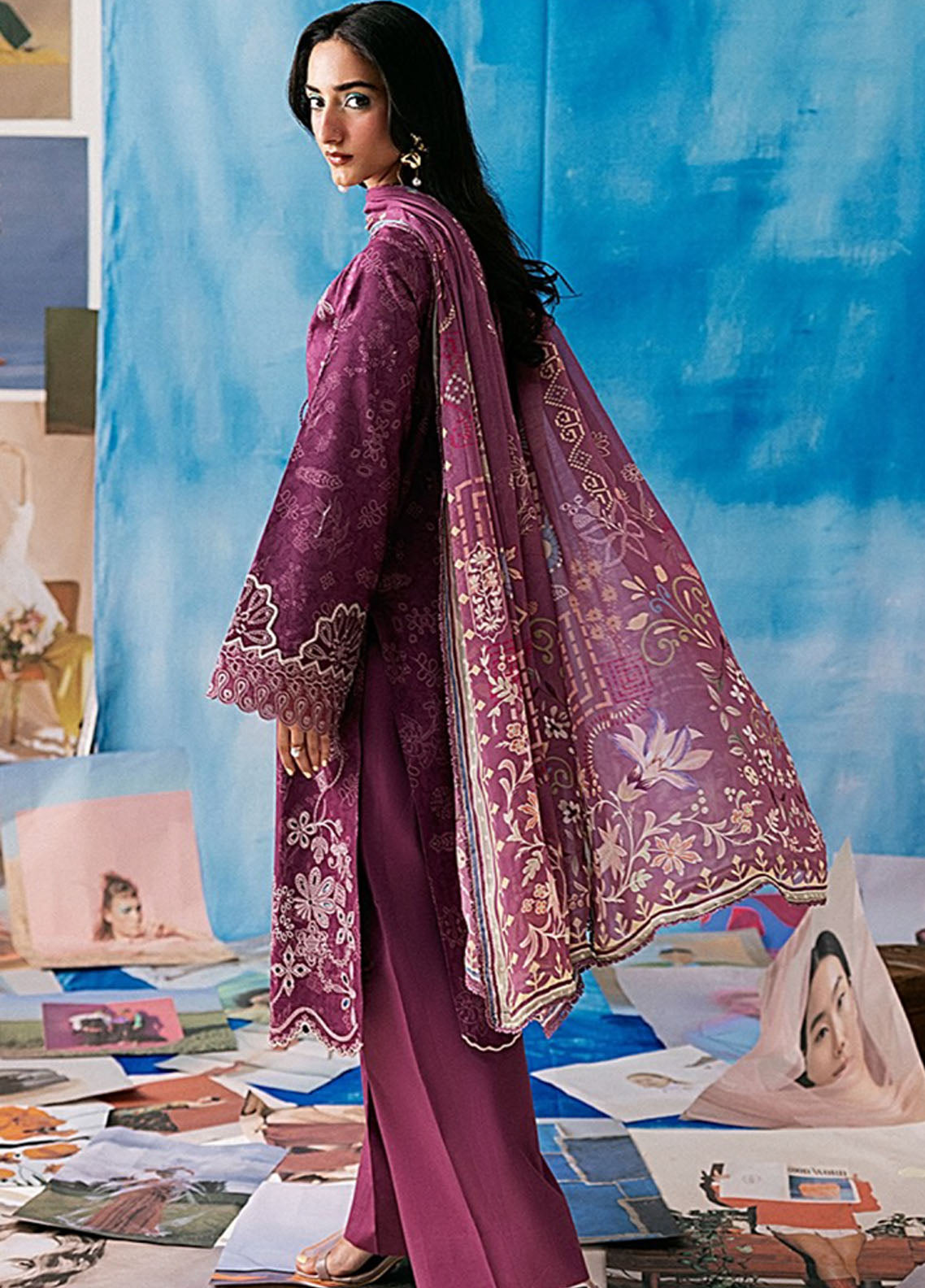 Zync By Florent Printkari Embroidered Lawn 3 Piece Unstitched Suit FL26ZP D-FPK-6A Zync By Florent Printkari Embroidered Lawn 3 Piece Unstitched Suit FL26ZP D-FPK-6A