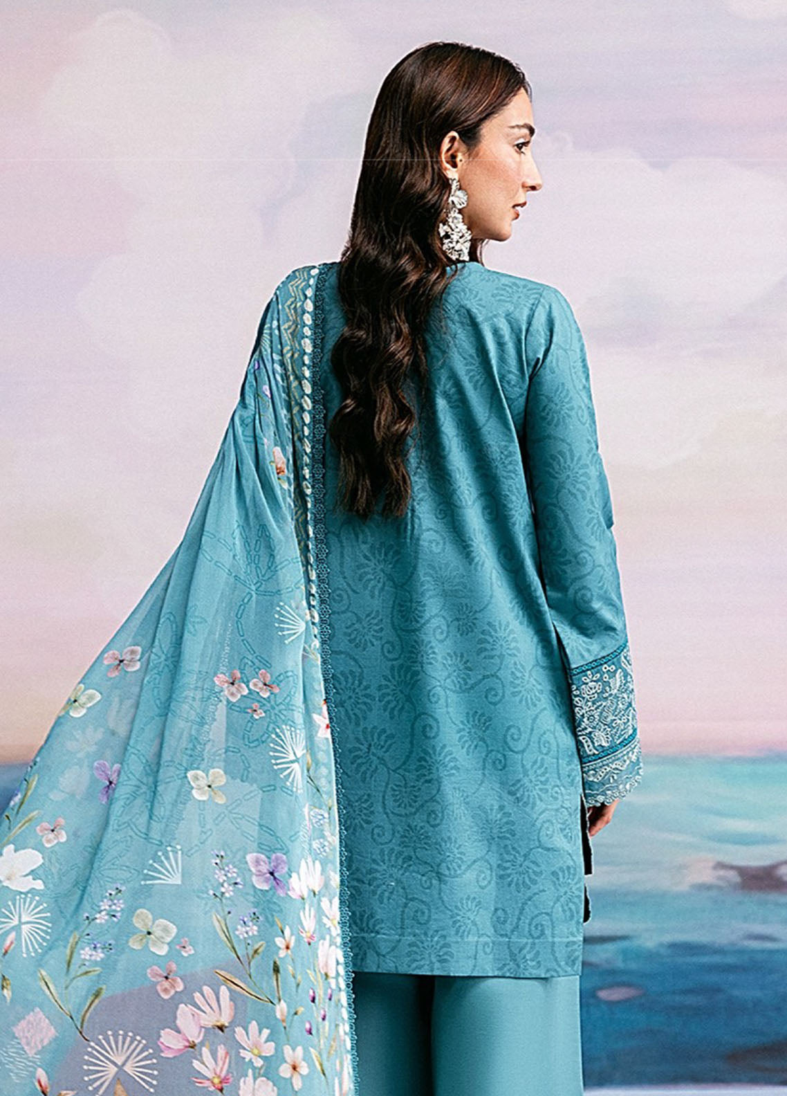 Zync By Florent Printkari Embroidered Lawn 3 Piece Unstitched Suit FL26ZP D-FPK-7A Zync By Florent Printkari Embroidered Lawn 3 Piece Unstitched Suit FL26ZP D-FPK-7A