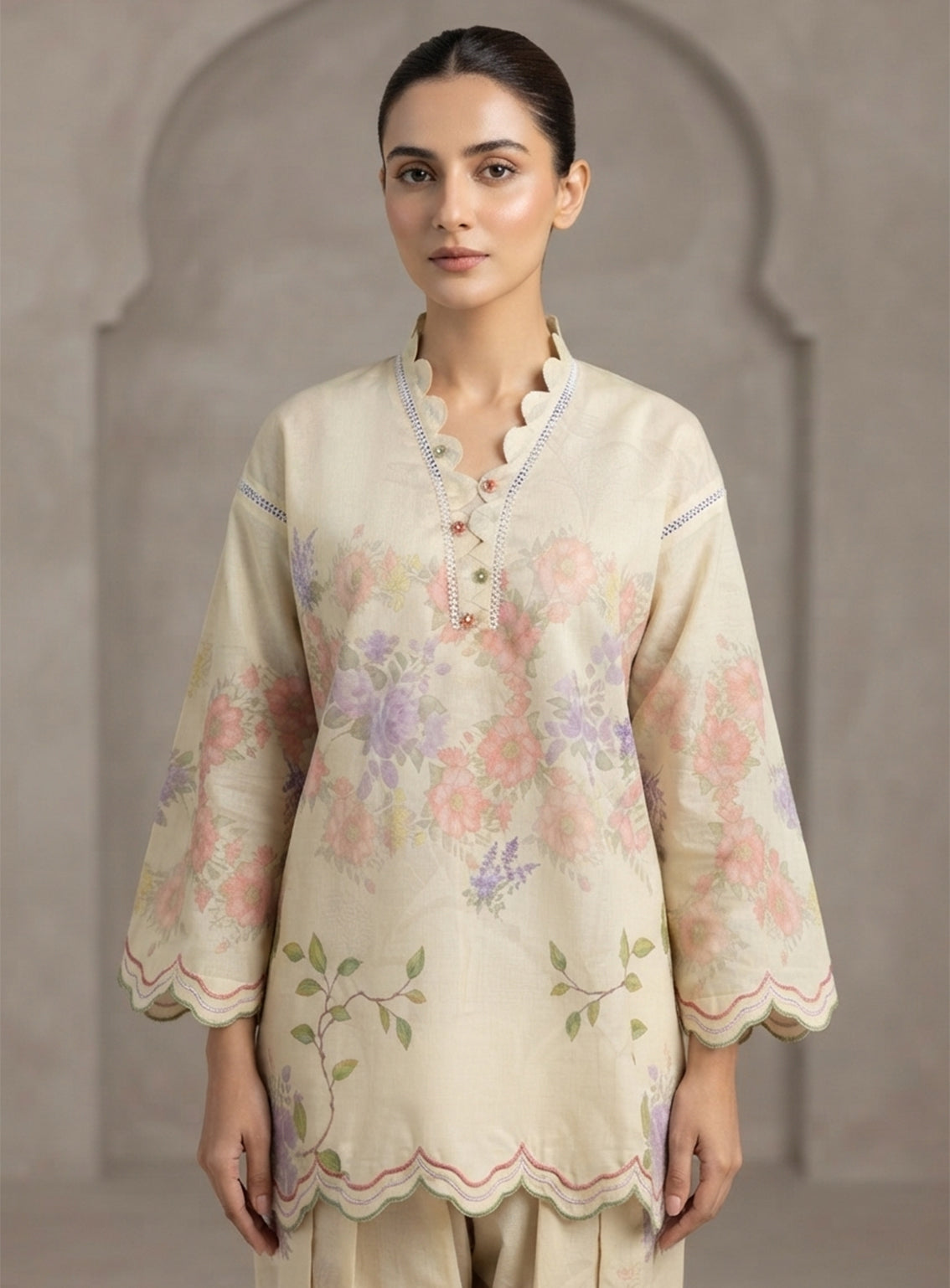 Zyrae Printed Lawn 2 Piece Stitched Shirt Trouser ZYR26C3PL D-BUTTER YELLOW Zyrae Printed Lawn 2 Piece Stitched Shirt Trouser ZYR26C3PL D-BUTTER YELLOW