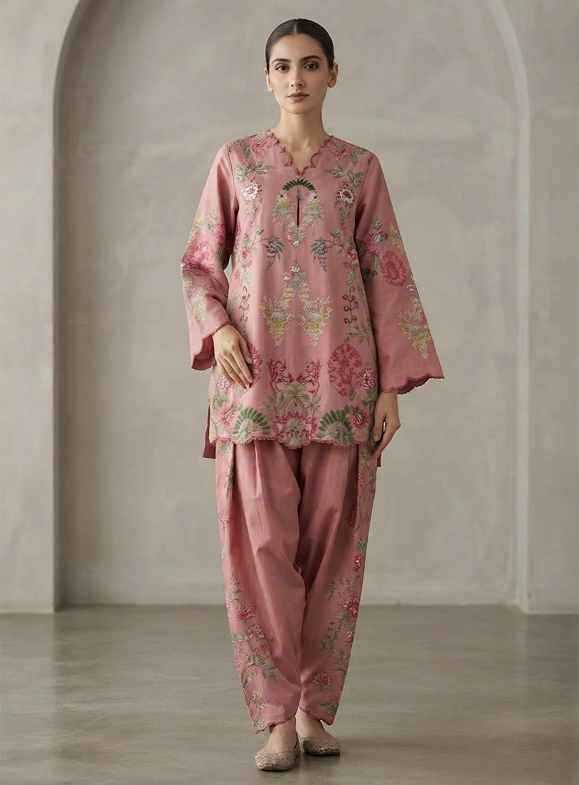Zyrae Printed Lawn 2 Piece Stitched Shirt Trouser ZYR26C3PL D-CORAL Zyrae Printed Lawn 2 Piece Stitched Shirt Trouser ZYR26C3PL D-CORAL