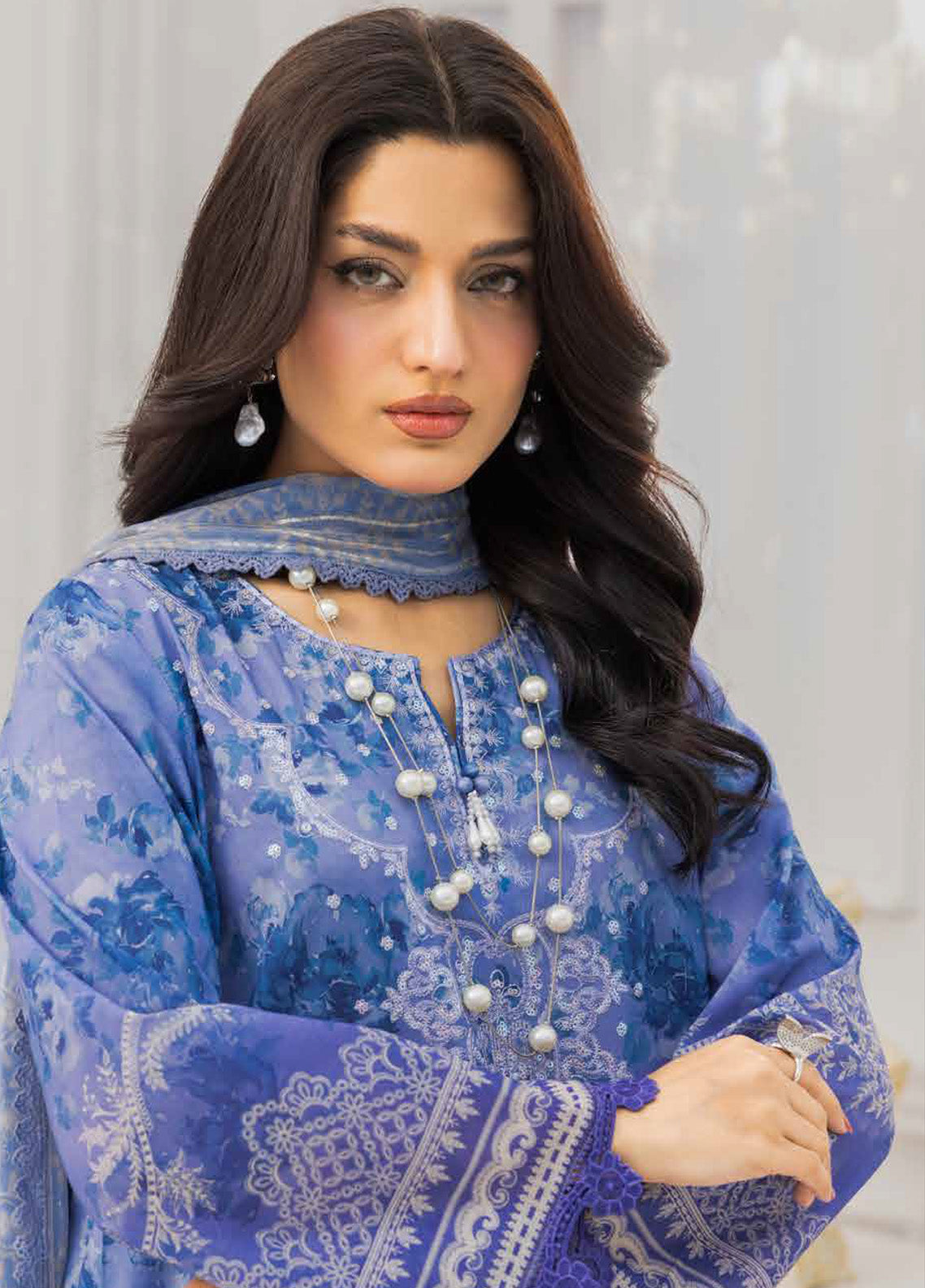 Aafreen By Riaz Arts Laser Embroidered Lawn 3 Piece Unstitched Suit RA25LEL AF-212 Aafreen By Riaz Arts Laser Embroidered Lawn 3 Piece Unstitched Suit RA25LEL AF-212