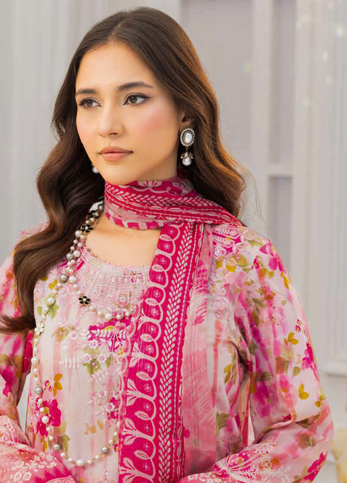 Aafreen By Riaz Arts Laser Embroidered Lawn 3 Piece Unstitched Suit RA25LEL AF-213 Aafreen By Riaz Arts Laser Embroidered Lawn 3 Piece Unstitched Suit RA25LEL AF-213