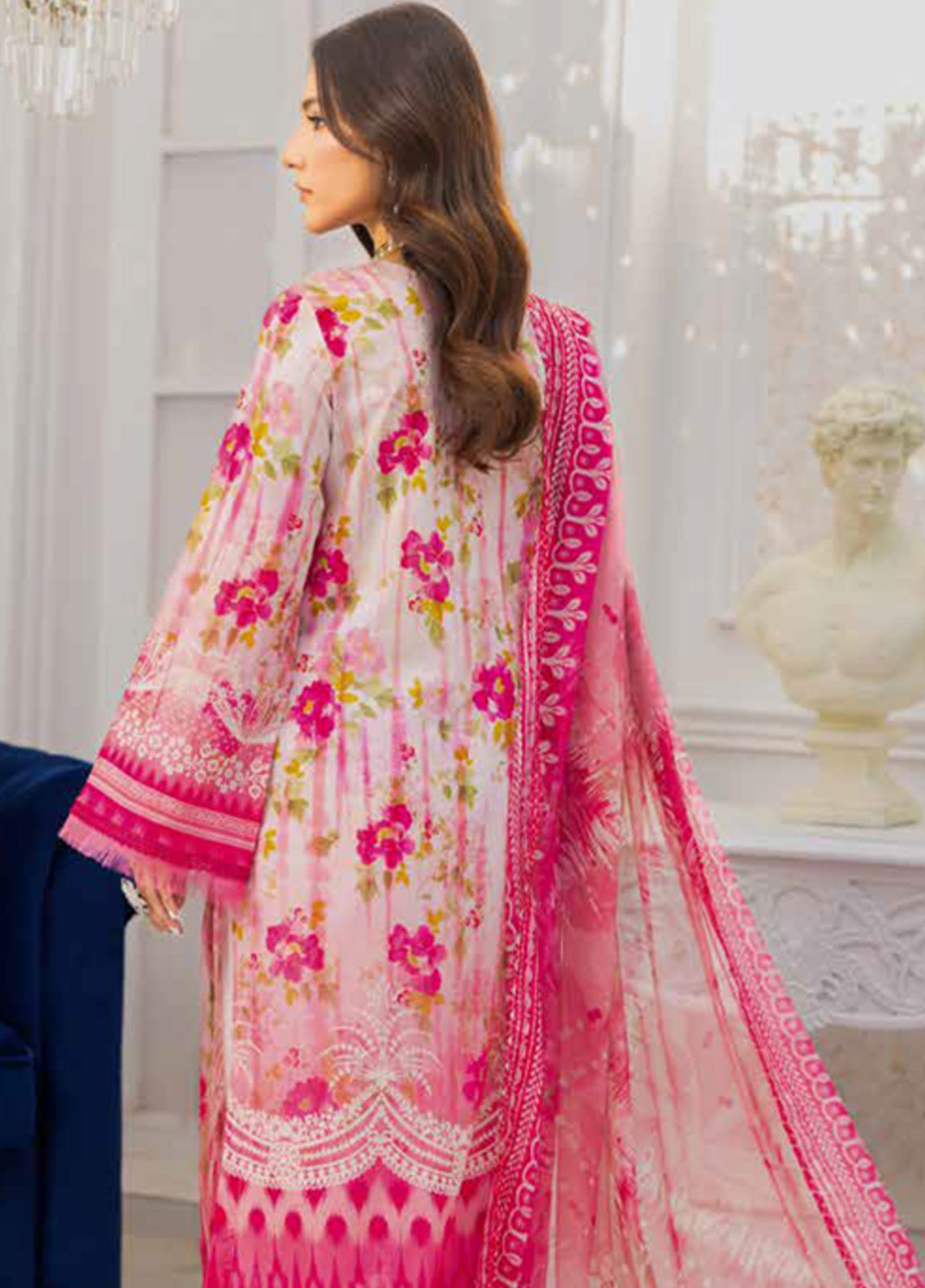Aafreen By Riaz Arts Laser Embroidered Lawn 3 Piece Unstitched Suit RA25LEL AF-213 Aafreen By Riaz Arts Laser Embroidered Lawn 3 Piece Unstitched Suit RA25LEL AF-213