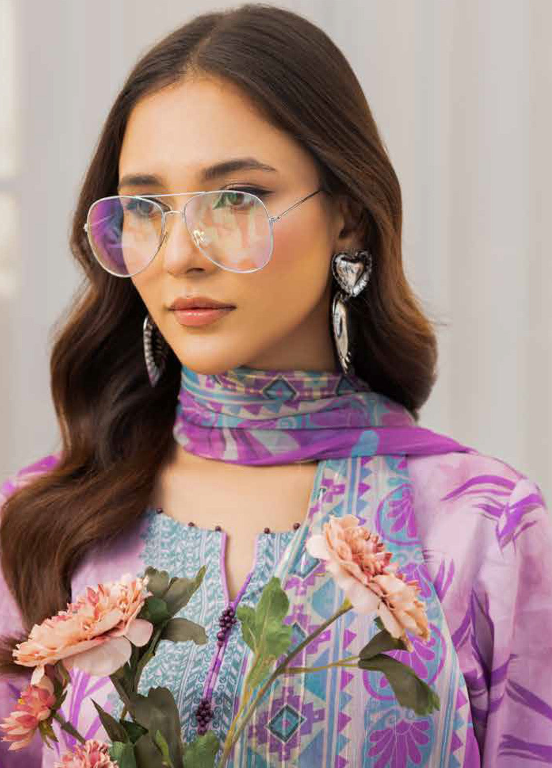 Aafreen By Riaz Arts Laser Embroidered Lawn 3 Piece Unstitched Suit RA25LEL AF-215 Aafreen By Riaz Arts Laser Embroidered Lawn 3 Piece Unstitched Suit RA25LEL AF-215