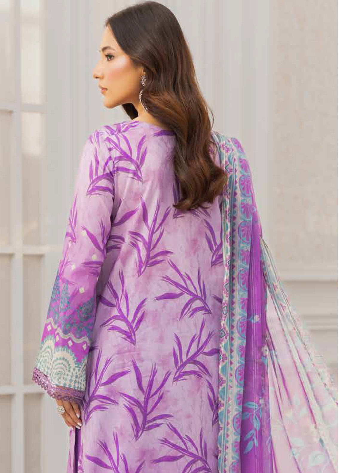 Aafreen By Riaz Arts Laser Embroidered Lawn 3 Piece Unstitched Suit RA25LEL AF-215 Aafreen By Riaz Arts Laser Embroidered Lawn 3 Piece Unstitched Suit RA25LEL AF-215