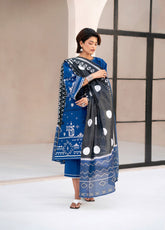 Aaina By Bin Ilyas Embroidered Lawn 3 Piece Unstitched Suit BI25SE D-81A