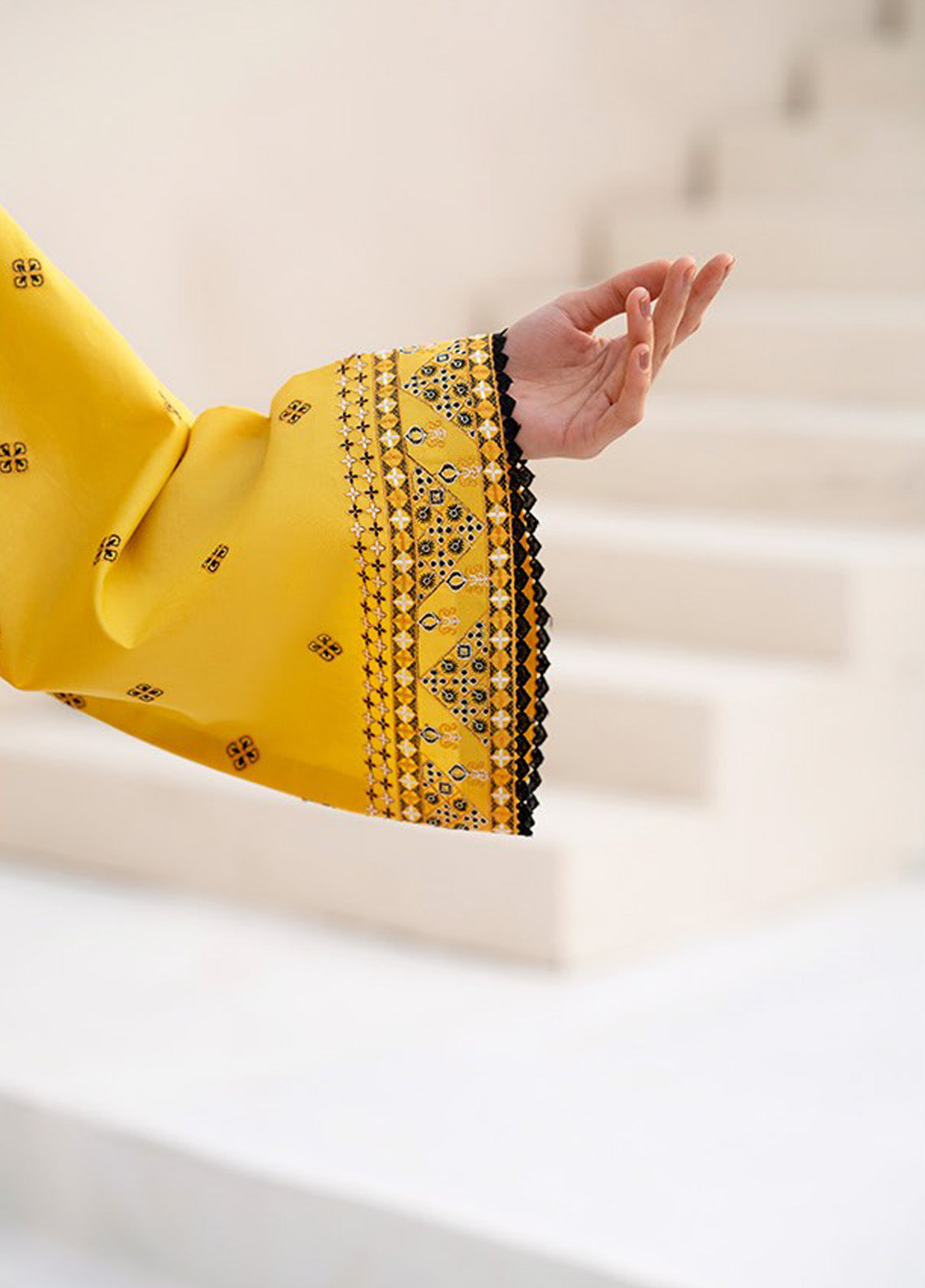 Aaina By Bin Ilyas Embroidered Lawn 3 Piece Unstitched Suit BI25SE D-86B Aaina By Bin Ilyas Embroidered Lawn 3 Piece Unstitched Suit BI25SE D-86B