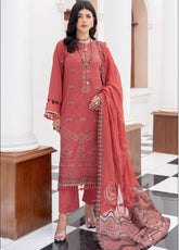 Aalaya Embroidered Lawn 3 Piece Unstitched Suit ALY25EEV3 D-02