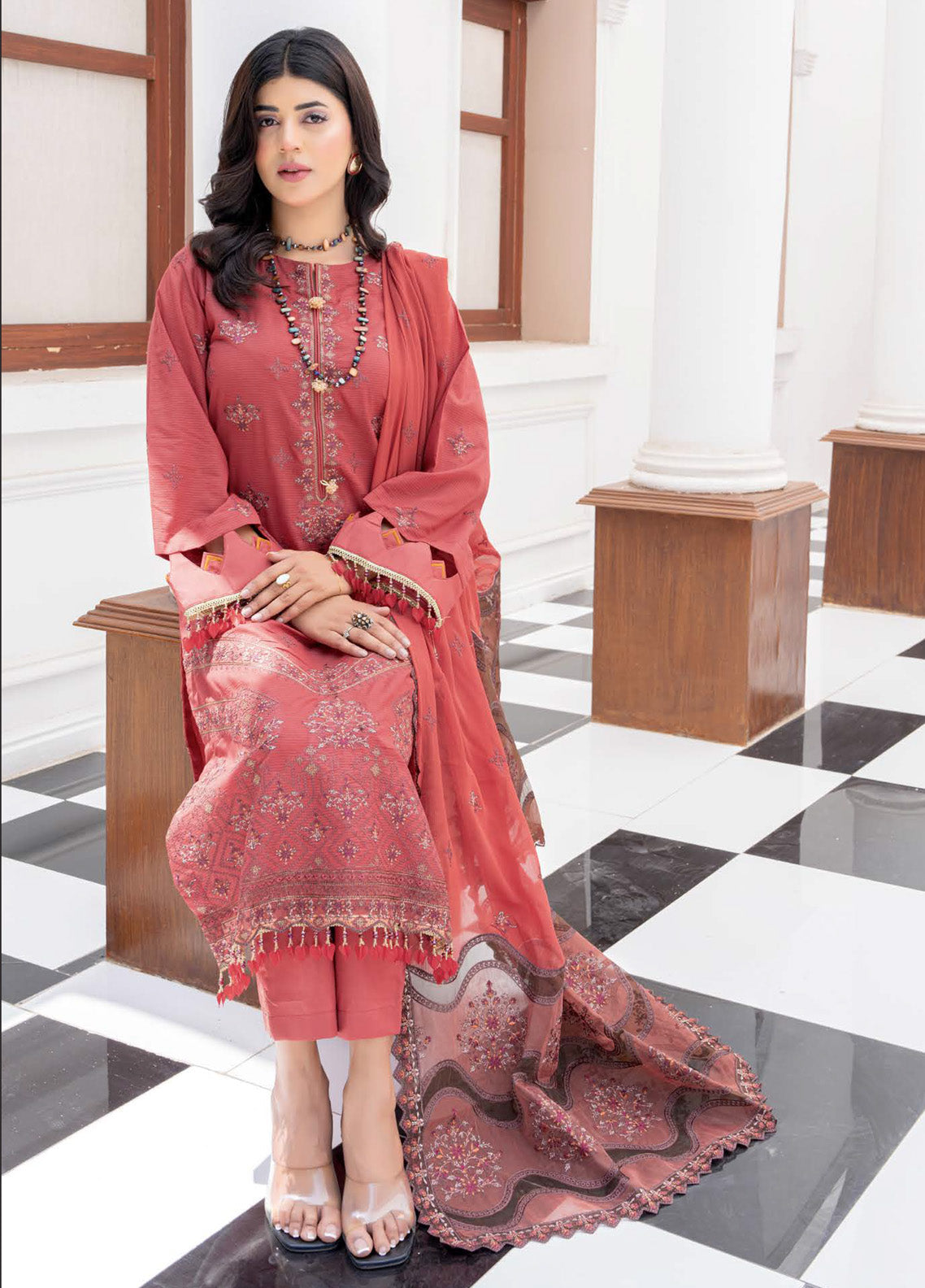 Aalaya Embroidered Lawn 3 Piece Unstitched Suit ALY25EEV3 D-02 Aalaya Embroidered Lawn 3 Piece Unstitched Suit ALY25EEV3 D-02