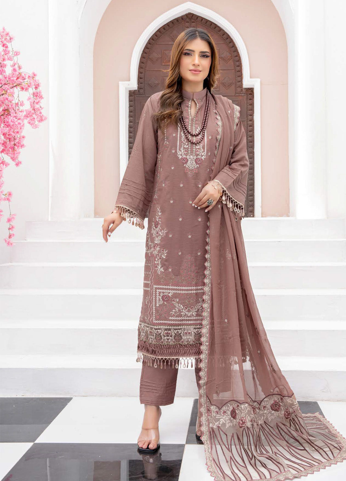 Aalaya Embroidered Lawn 3 Piece Unstitched Suit ALY25EEV3 D-08 Aalaya Embroidered Lawn 3 Piece Unstitched Suit ALY25EEV3 D-08
