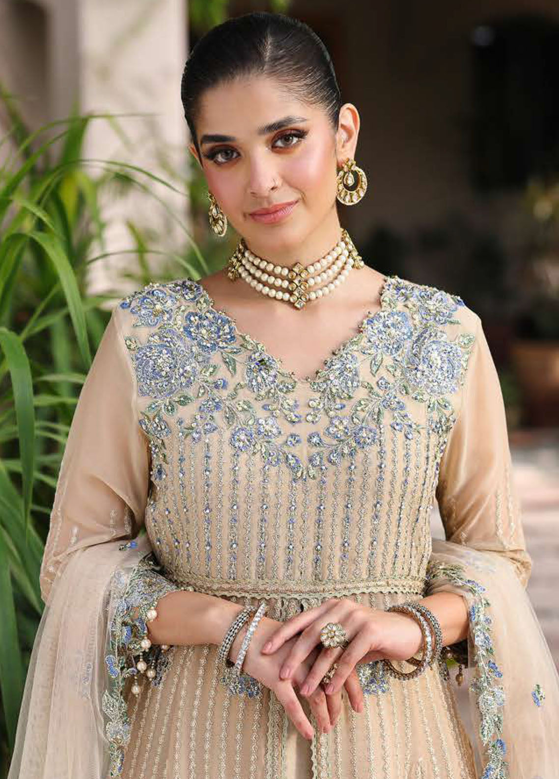 Aangan By Roheenaz Embroidered Chiffon 3 Piece Unstitched Suit RNZ25ALB D-07 SEHRISH Aangan By Roheenaz Embroidered Chiffon 3 Piece Unstitched Suit RNZ25ALB D-07 SEHRISH