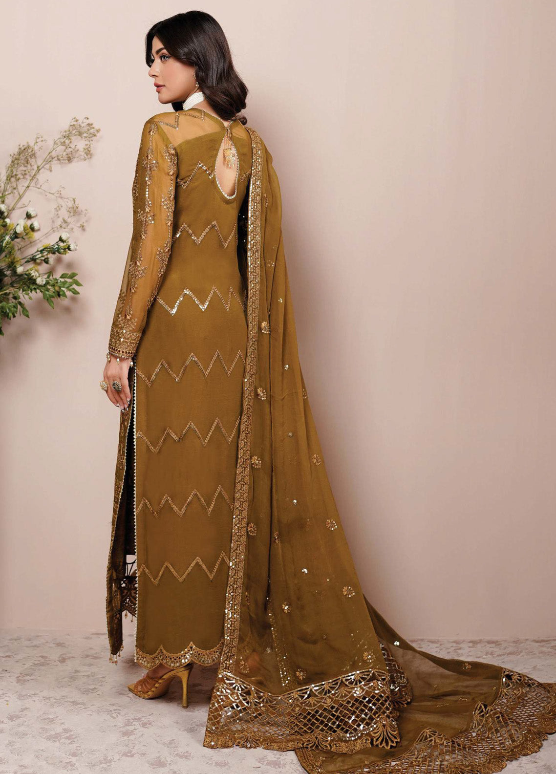 Aarzu By Maryam's Embroidered Chiffon 3 Piece Unstitched Suit MY24A DALISAY-A-8008 Aarzu By Maryam's Embroidered Chiffon 3 Piece Unstitched Suit MY24A DALISAY-A-8008
