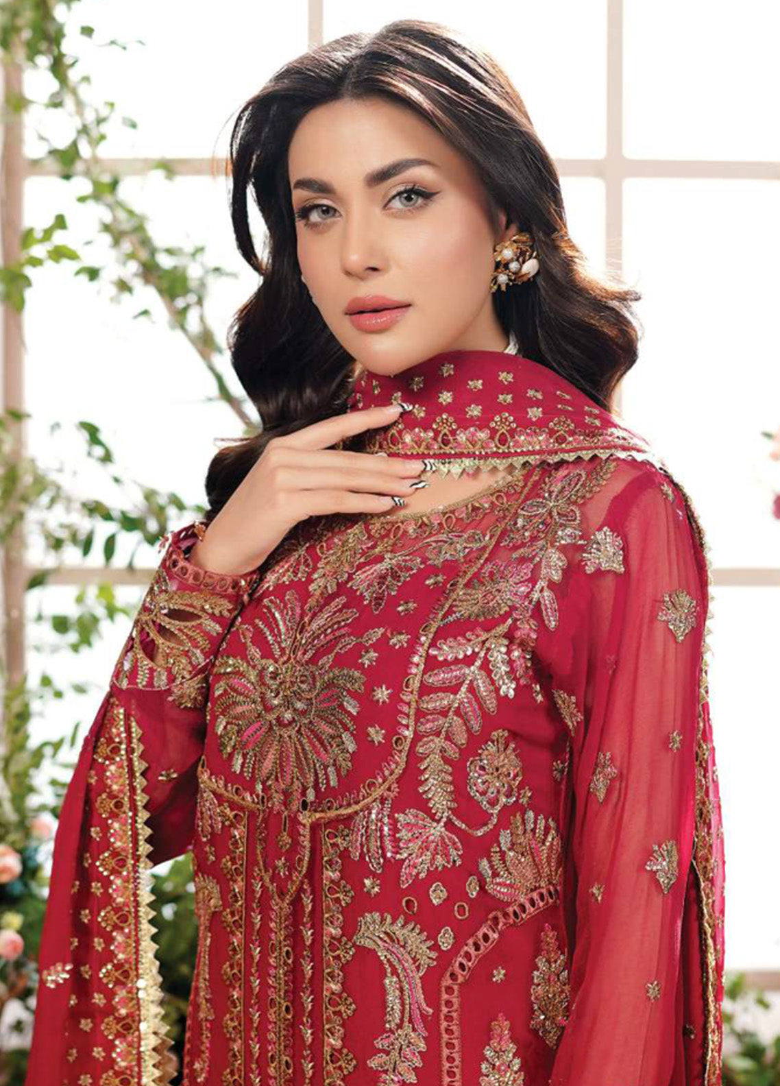 Aarzu By Maryam's Embroidered Chiffon 3 Piece Unstitched Suit MY24A ZAAFIA-A-8005 Aarzu By Maryam's Embroidered Chiffon 3 Piece Unstitched Suit MY24A ZAAFIA-A-8005