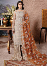 Aarzu By Maryam's Embroidered Net 3 Piece Unstitched Suit MY24A EIRAAM-A-8003