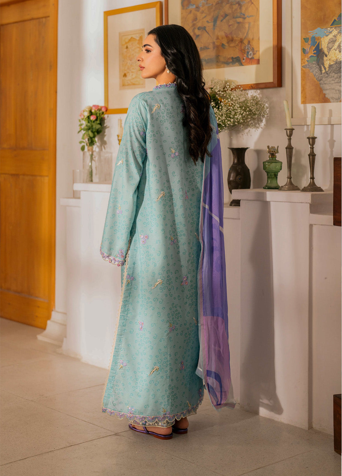 Aashiyana By Roheenaz Embroidered Lawn 3 Piece Unstitched Suit RNZ25ALL RNZ-3A MINAL Aashiyana By Roheenaz Embroidered Lawn 3 Piece Unstitched Suit RNZ25ALL RNZ-3A MINAL