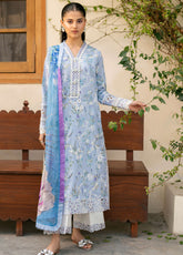 Aashiyana By Roheenaz Embroidered Lawn 3 Piece Unstitched Suit RNZ25ALL RNZ-5A AREESHA