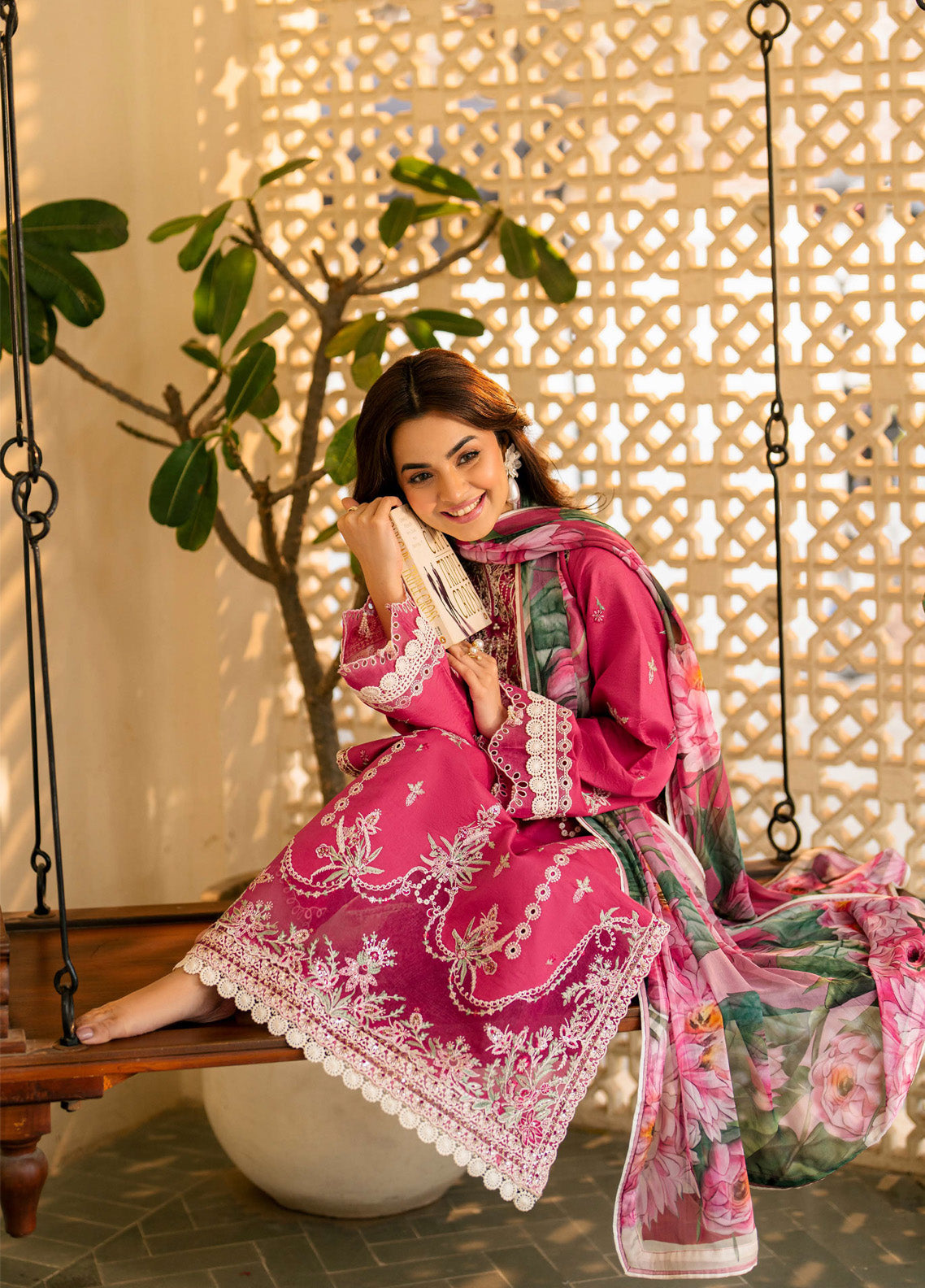 Aashiyana By Roheenaz Embroidered Lawn 3 Piece Unstitched Suit RNZ25ALL RNZ-6A AFIFA Aashiyana By Roheenaz Embroidered Lawn 3 Piece Unstitched Suit RNZ25ALL RNZ-6A AFIFA