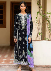 Aashiyana By Roheenaz Embroidered Lawn 3 Piece Unstitched Suit RNZ25ALL RNZ-6B HANIA