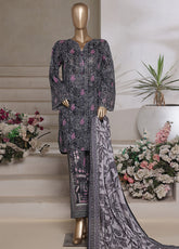 Aashkaar By HZ Textile Embroidered Cotton Lawn 3 Piece Stitched Suit HZ25APECLV3 LPE-539