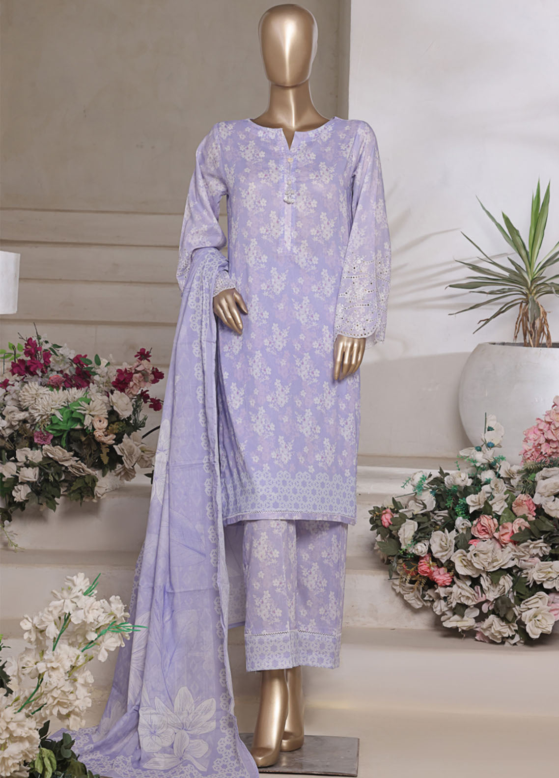 Aashkaar By HZ Textile Embroidered Cotton Lawn 3 Piece Stitched Suit HZ25APECLV3 LPE-542 Aashkaar By HZ Textile Embroidered Cotton Lawn 3 Piece Stitched Suit HZ25APECLV3 LPE-542