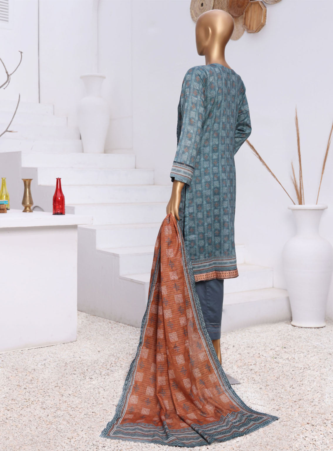 Aashkaar By HZ Textile Embroidered Lawn 3 Piece Stitched Suit HZ24AV5 AEL-402 Aashkaar By HZ Textile Embroidered Lawn 3 Piece Stitched Suit HZ24AV5 AEL-402