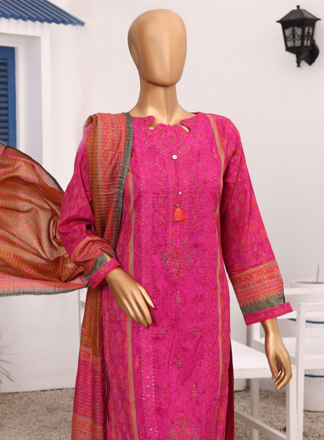 Aashkaar By HZ Textile Embroidered Lawn 3 Piece Stitched Suit HZ24AV5 AEL-403 Aashkaar By HZ Textile Embroidered Lawn 3 Piece Stitched Suit HZ24AV5 AEL-403