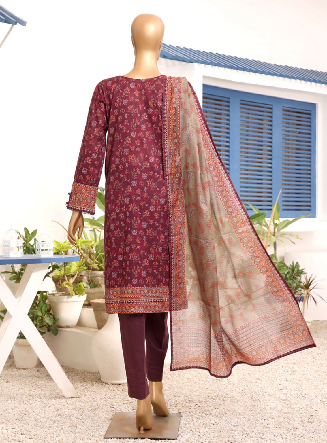 Aashkaar By HZ Textile Embroidered Lawn 3 Piece Stitched Suit HZ24AV5 AEL-406 Aashkaar By HZ Textile Embroidered Lawn 3 Piece Stitched Suit HZ24AV5 AEL-406
