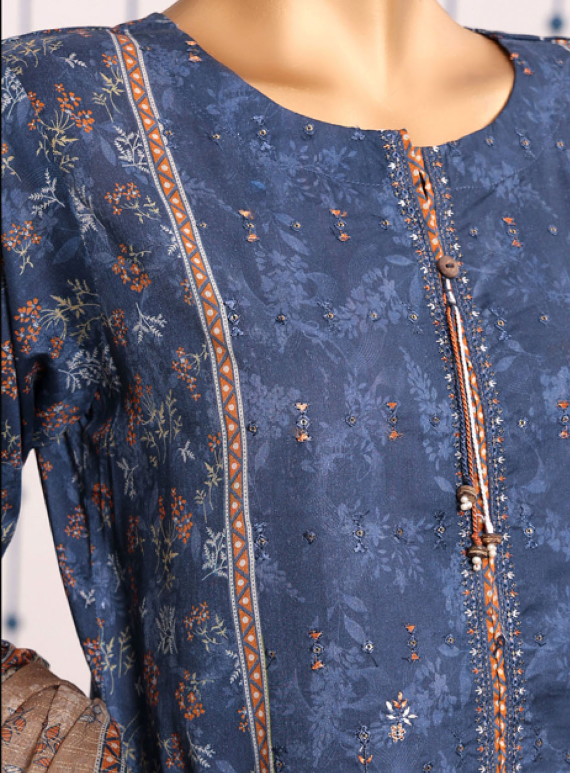 Aashkaar By HZ Textile Embroidered Lawn 3 Piece Stitched Suit HZ24AV5 AEL-407 Aashkaar By HZ Textile Embroidered Lawn 3 Piece Stitched Suit HZ24AV5 AEL-407