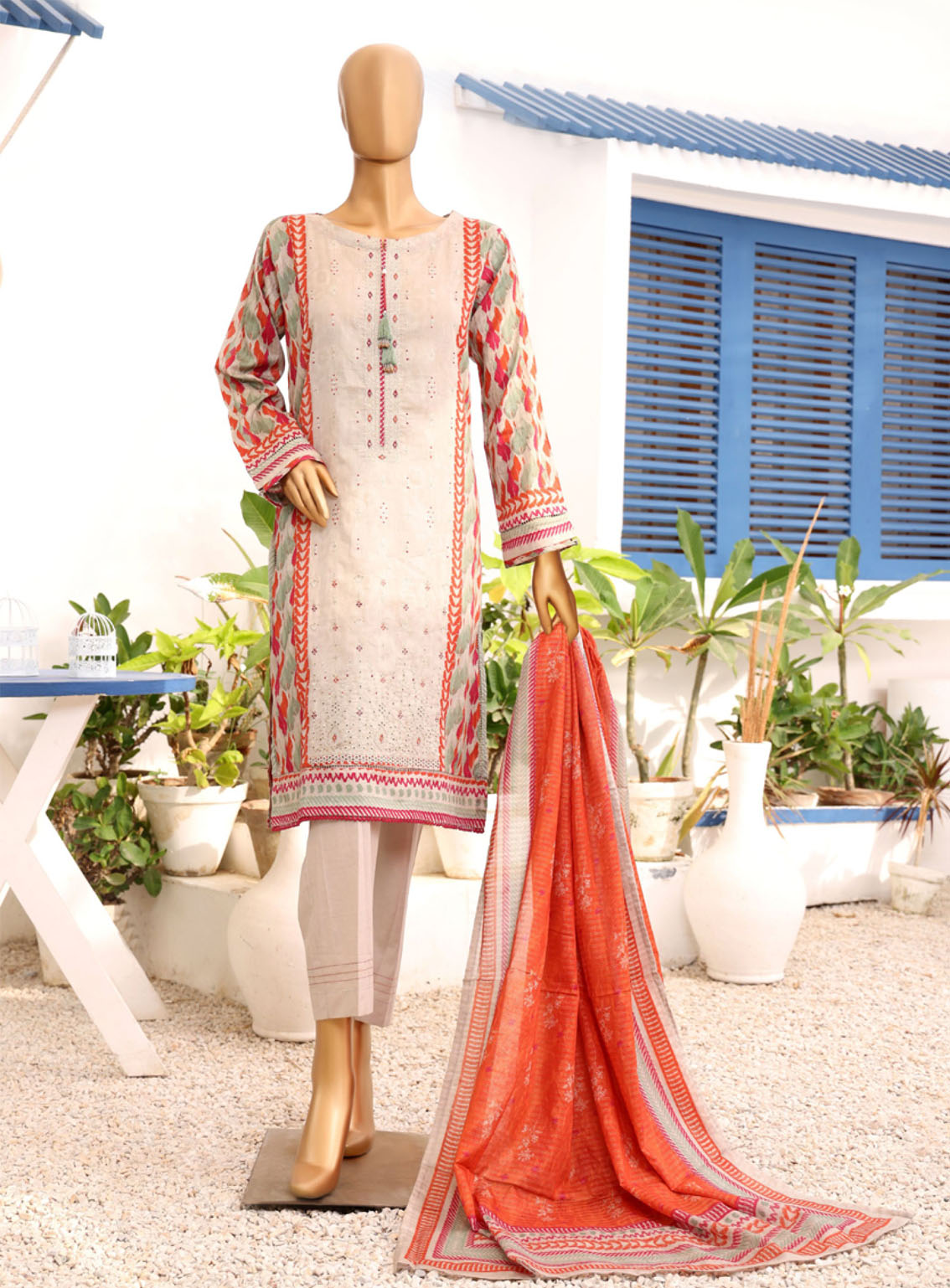 Aashkaar By HZ Textile Embroidered Lawn 3 Piece Stitched Suit HZ24AV5 AEL-408 Aashkaar By HZ Textile Embroidered Lawn 3 Piece Stitched Suit HZ24AV5 AEL-408