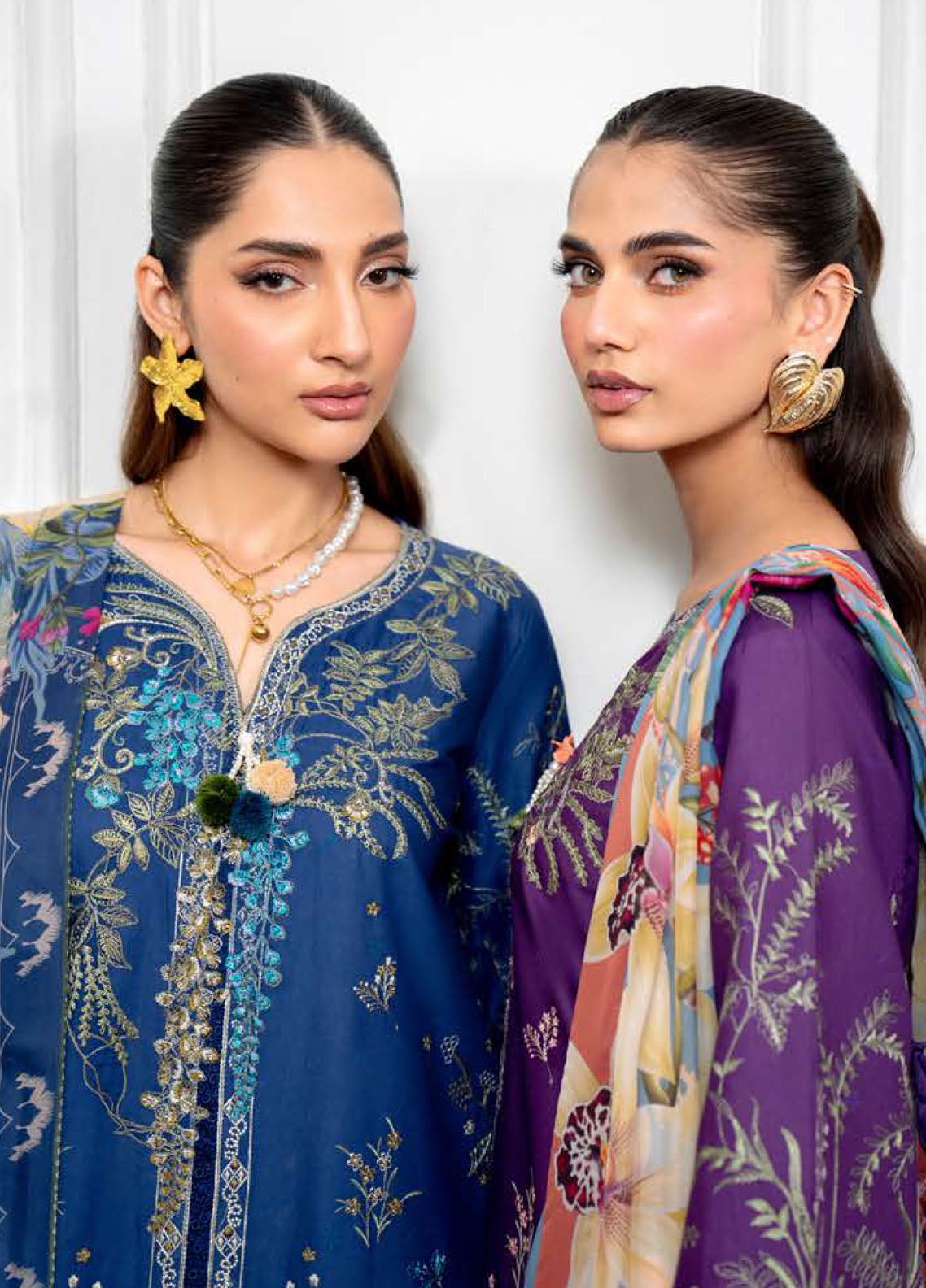 Aezel By Roheenaz Embroidered Cambric 3 Piece Unstitched Suit RNZ25AEC D-1B EMAAN Aezel By Roheenaz Embroidered Cambric 3 Piece Unstitched Suit RNZ25AEC D-1B EMAAN