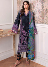 Aezel By Roheenaz Embroidered Cambric 3 Piece Unstitched Suit RNZ25AEC D-5A EMERA