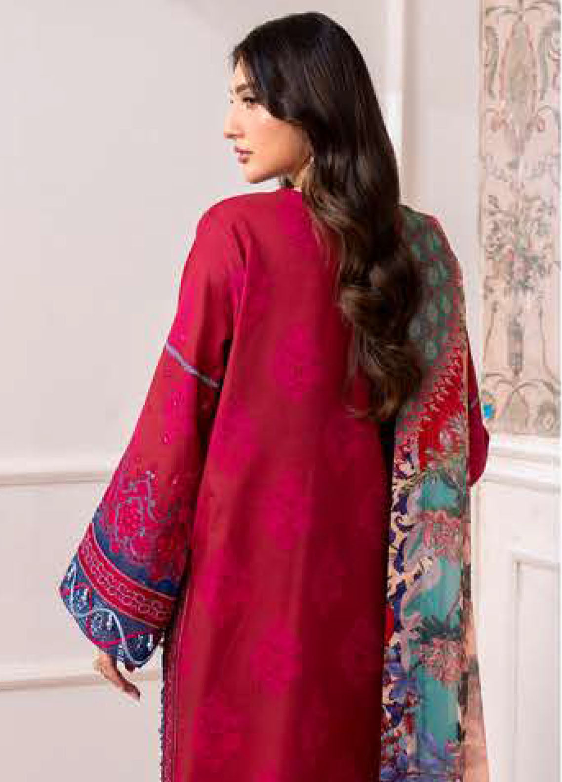 Aezel By Roheenaz Embroidered Cambric 3 Piece Unstitched Suit RNZ25AEC D-5B ORIVA Aezel By Roheenaz Embroidered Cambric 3 Piece Unstitched Suit RNZ25AEC D-5B ORIVA