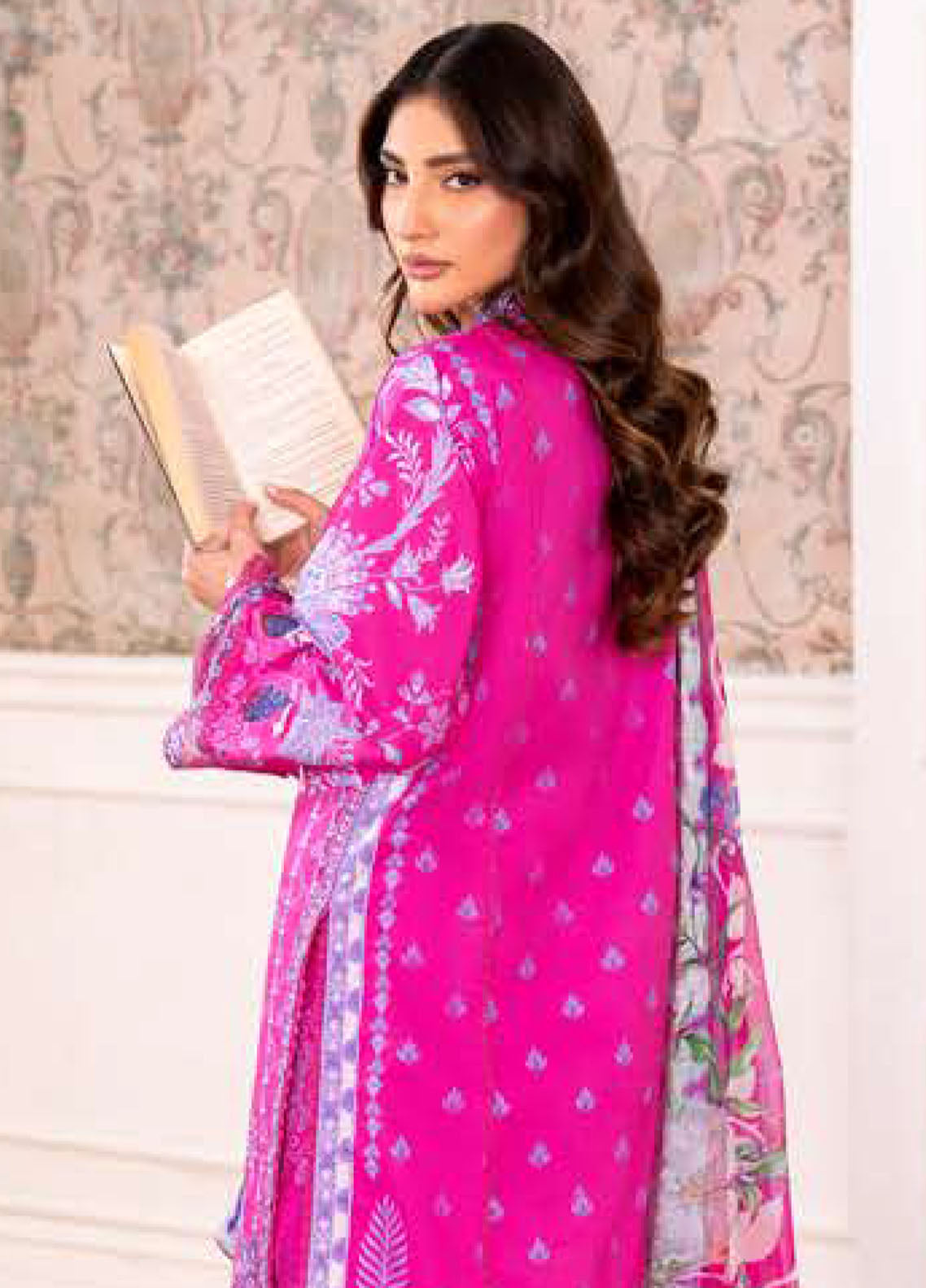 Aezel By Roheenaz Embroidered Cambric 3 Piece Unstitched Suit RNZ25AEC D-6A NOVAH Aezel By Roheenaz Embroidered Cambric 3 Piece Unstitched Suit RNZ25AEC D-6A NOVAH